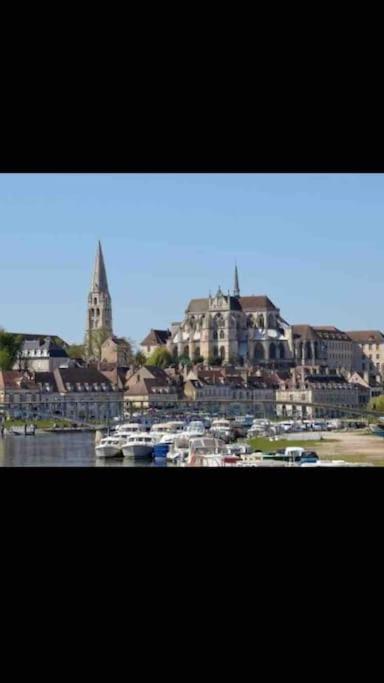 Bel Appart Au Bord De L'Eau Proche Gare Avec Wifi Auxerre Luaran gambar